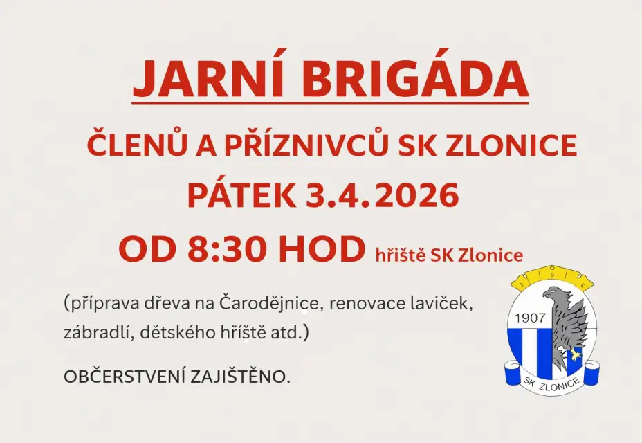 Jarní brigáda 03.04.2026